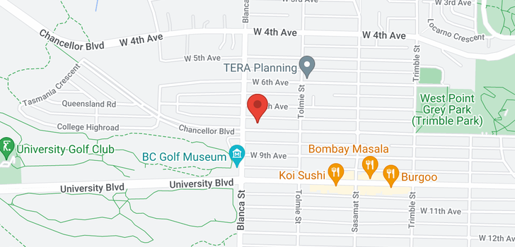 map of 4673 W 8TH AVENUE